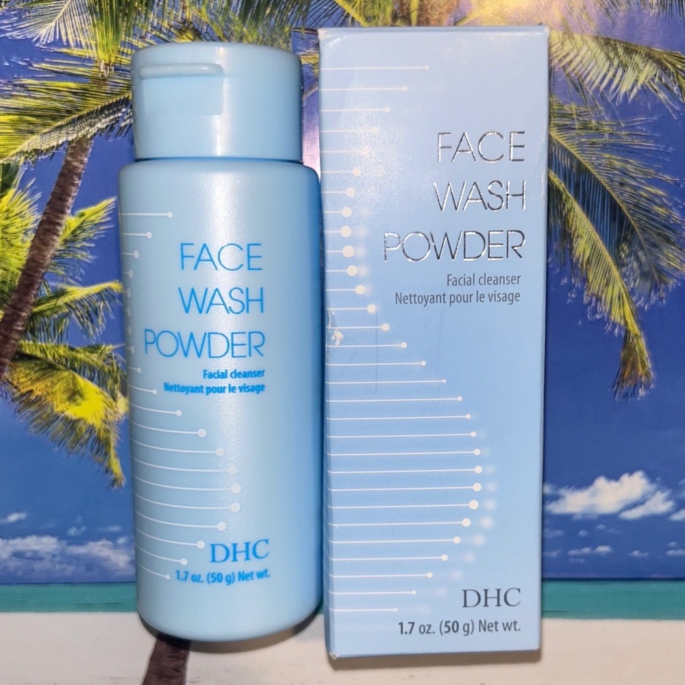 DHC Face Wash Powder 1.7 oz 50g Cleanser New in Box